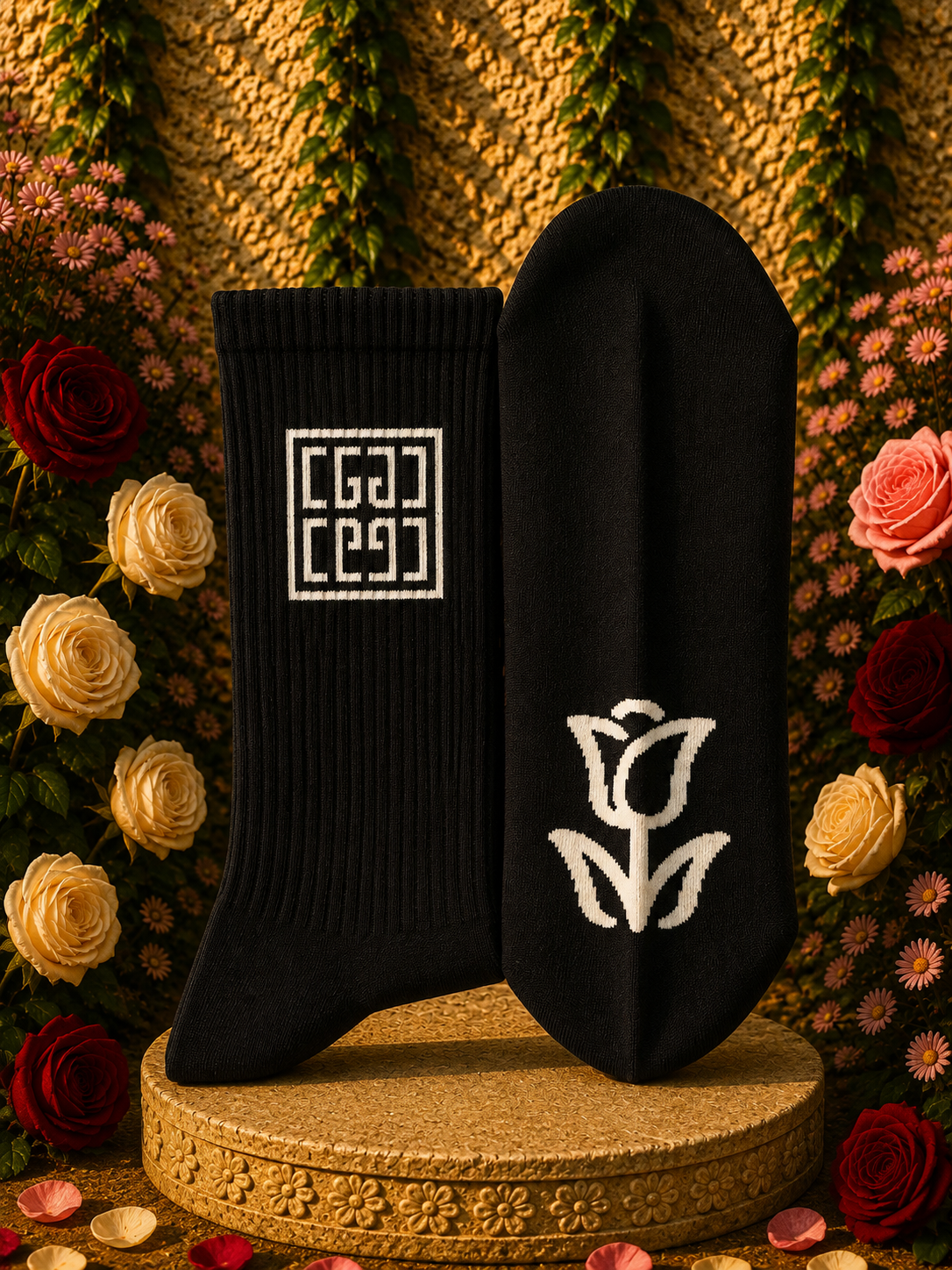 THE BLACK GARDEN LUX SOCKS
