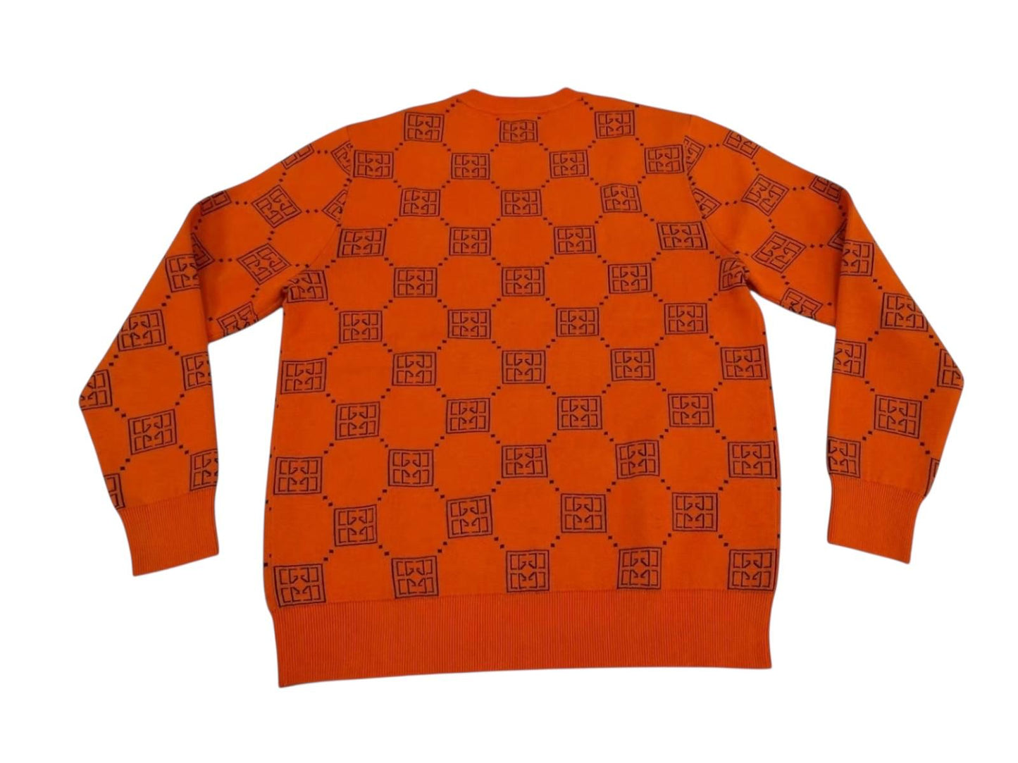 HOLIDAY ORANGE GARDEN LUX SWEATER (Pre-Order)