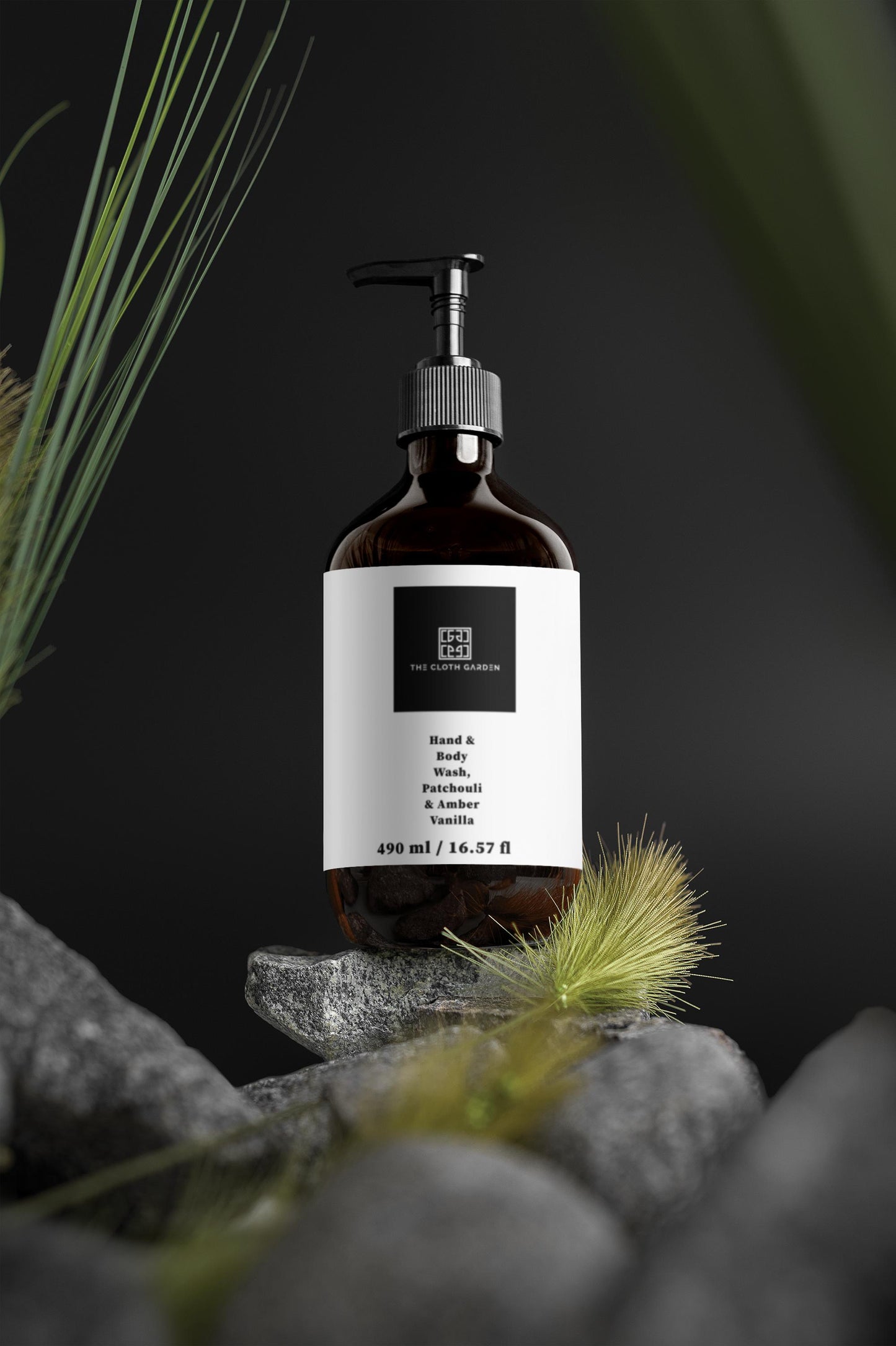 Hand & Body Wash, Patchouli & Amber Vanilla
