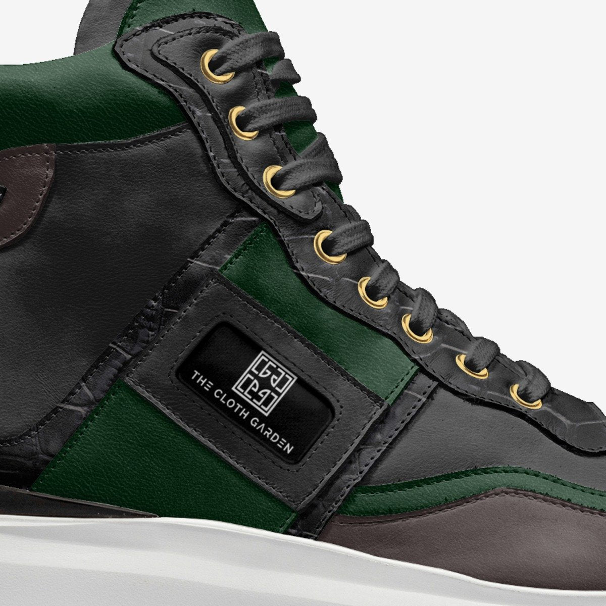 Snake In The Grass High Top Tennis Shoe