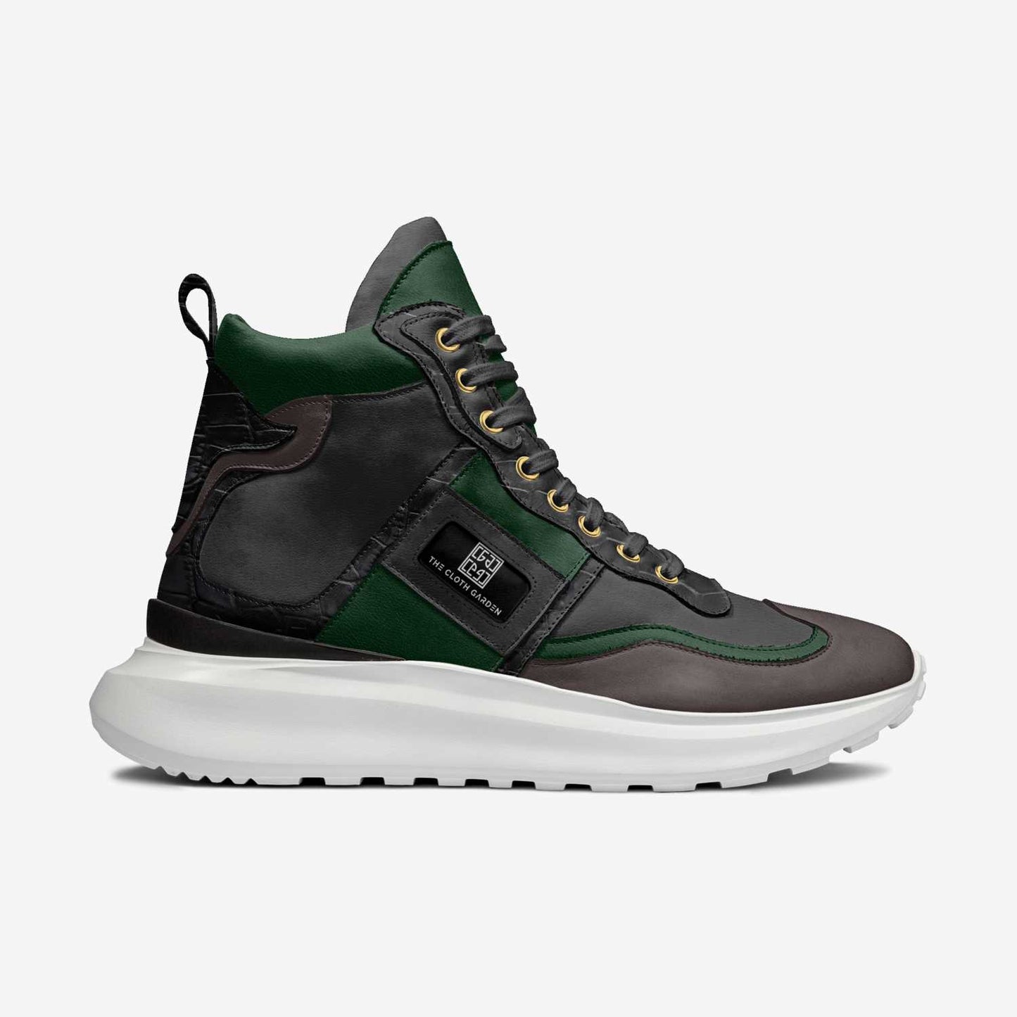 Snake In The Grass High Top Tennis Shoe
