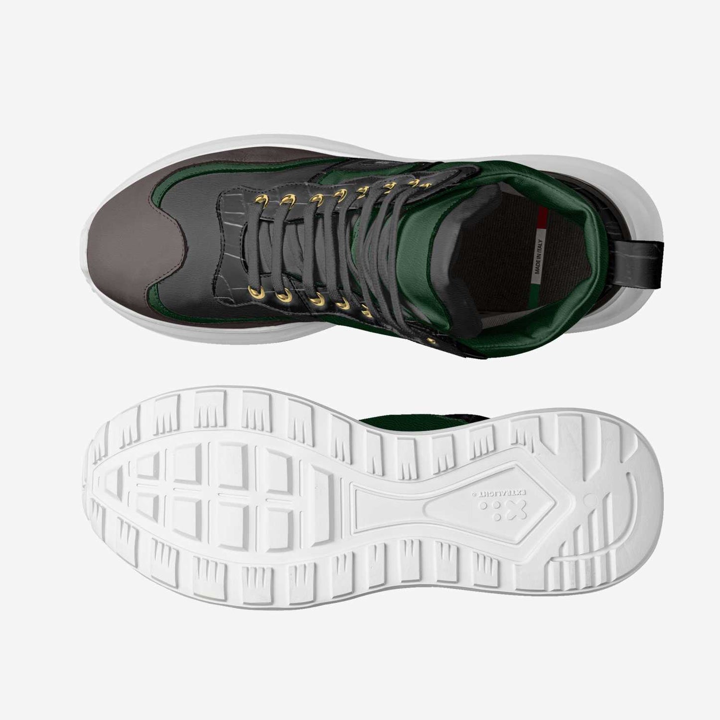 Snake In The Grass High Top Tennis Shoe