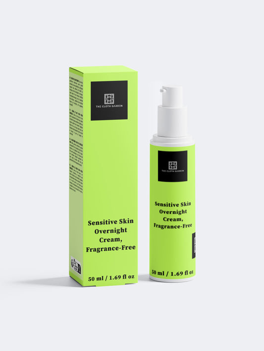 Sensitive Skin Overnight Cream, Fragrance-Free