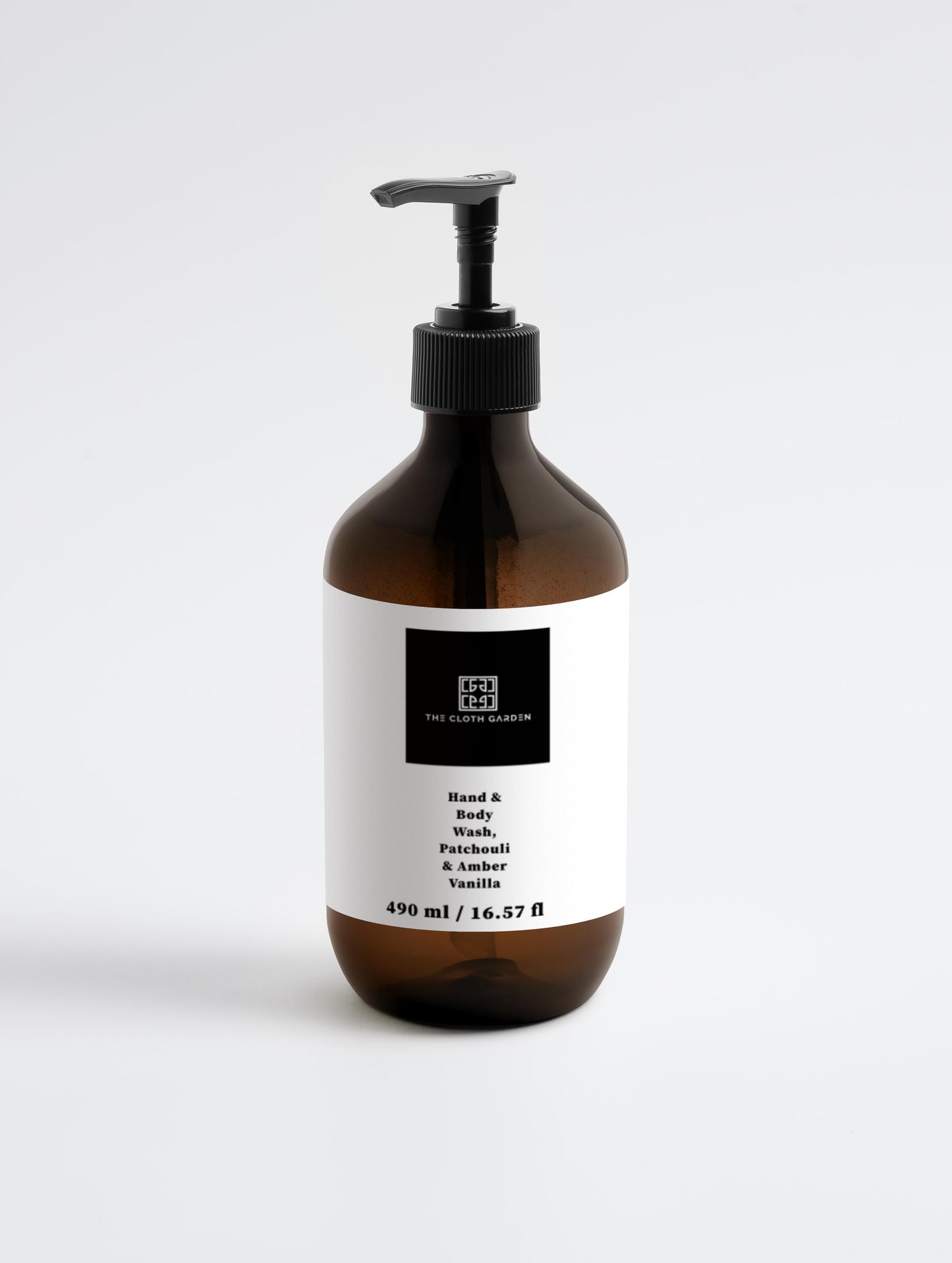 Hand & Body Wash, Patchouli & Amber Vanilla