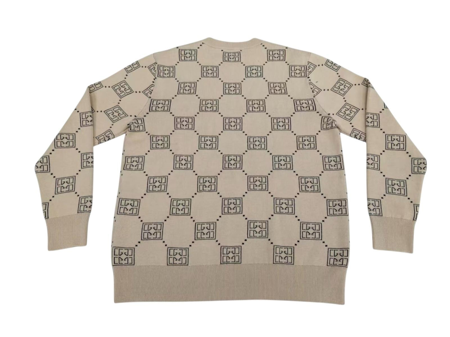 CREAM HYDRANGEA GARDEN LUX SWEATER (PRE-ORDER)
