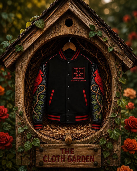 THE BLACK WITH RED CARDINAL BIRD HOUSE [MONEY MAGNET] PRE ORDER ONLY!
