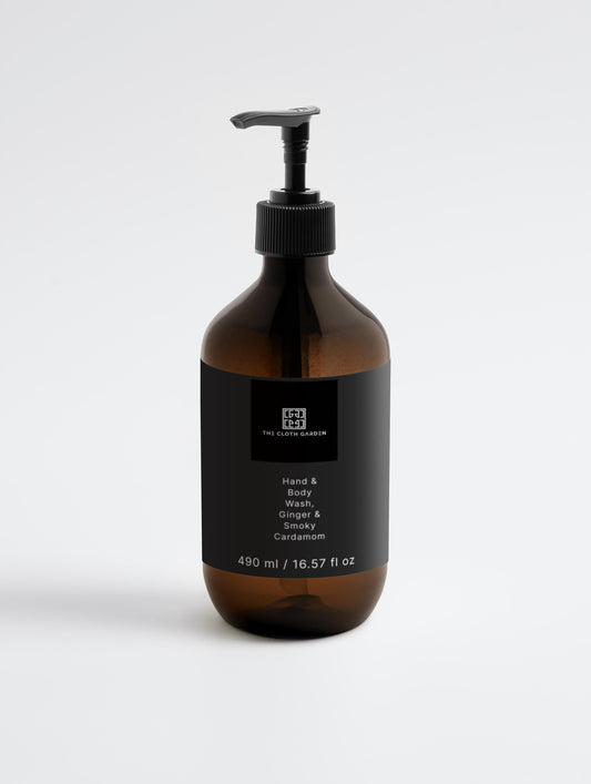 Hand & Body Wash, Ginger & Smoky Cardamom